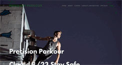 Desktop Screenshot of precisionparkour.com